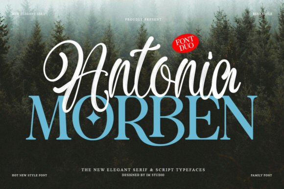 Antonia Morben Duo: A Versatile Font for Editorial Design