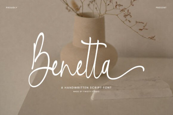 Benetta: A Script Font for Elegant Web Design