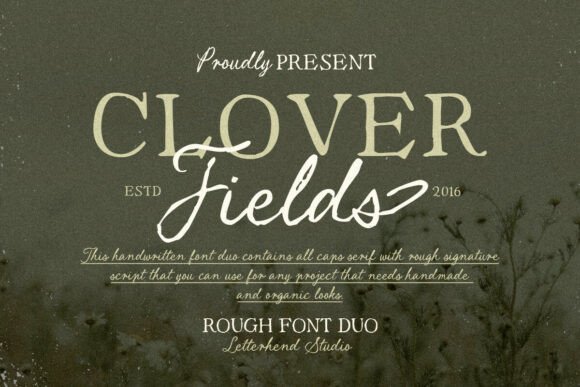 Clover Fields: A Font That Elevates Your Brand