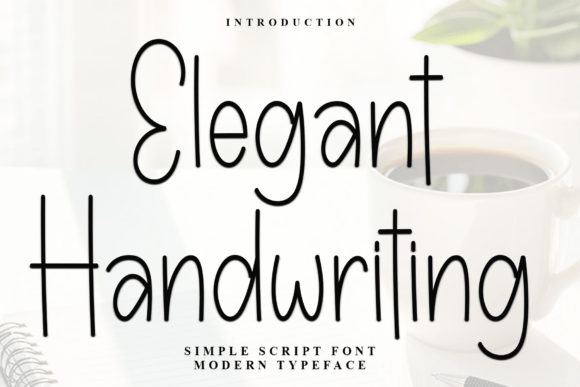 Elegant Handwriting: A Font That Speaks with Grace