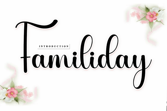 Familiday: A Timeless Handwritten Font for Editorial Design