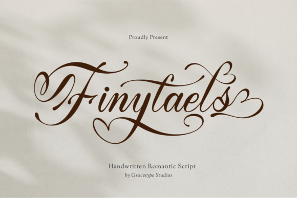 Finytaels: A Handwritten Calligraphy Font for Digital Design