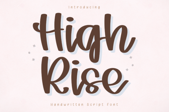 High Rise: A Script Font That Elevates Your Web Design