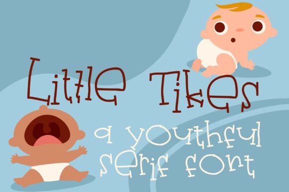 Little Tikes Family: A Font for Playful Editorial Design