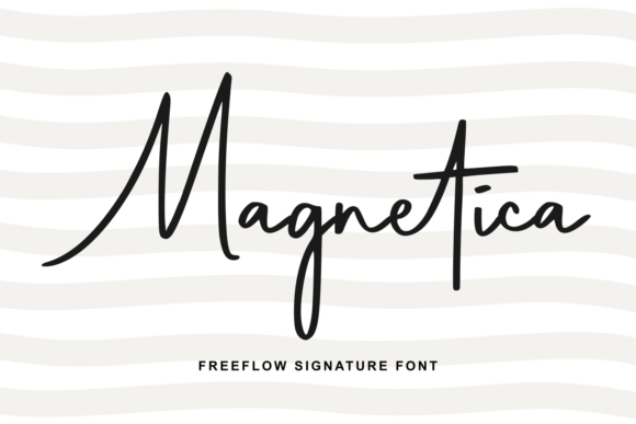 Magnetica: A Font with Grace and Modern Sophistication