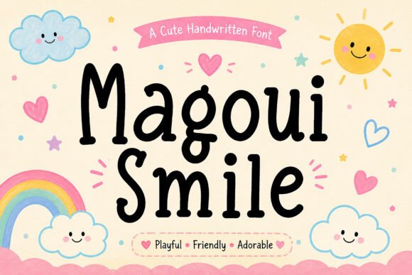 Magoui Smile: The Font That Made My Bakery Stand Out