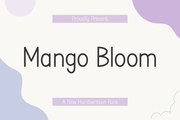 Mango Bloom: A Font That Elevates Branding with Simple Elegance
