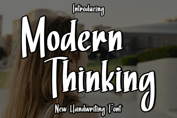 Modern Thinking: A Script Font That Elevates Digital Design