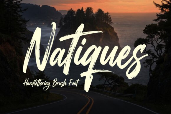 Natiques – A Script Font for Dynamic Campaigns