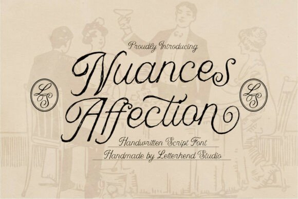 Nuances Affection: A Timeless Script for Editorial Design