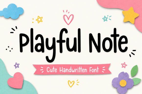 Playful Note: A Font for Editorial Creativity