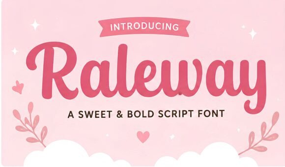 Raleway: A Script Font That Breathes Life Into Editorial Design