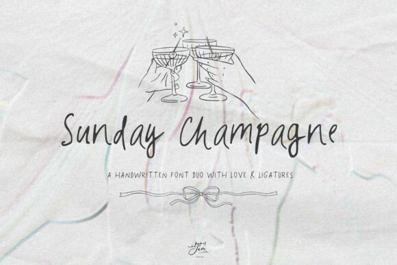 Sunday Champagne: A Font for Scroll-Stopping Design