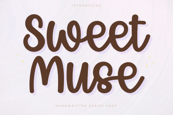 Sweet Muse: A Script Font for Impactful Digital Design