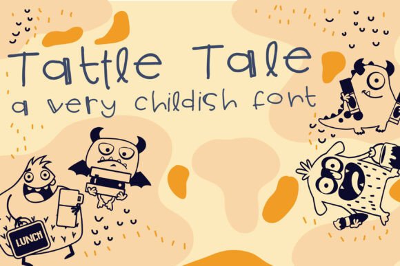 Tattle Tale: A Handwritten Font for Editorial Expression