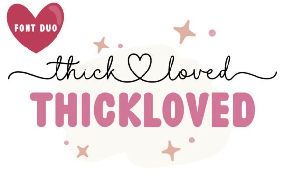 Thickloved Duo: A Script Font for Modern Web Design