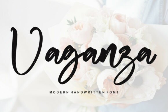 Vaganza: A Handwritten Font for Creative Branding