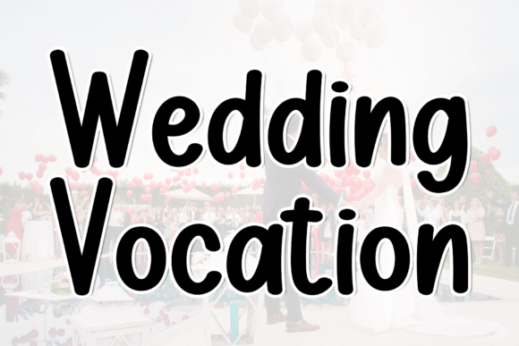 Wedding Vocation: A Timeless Script Font for Editorial Design